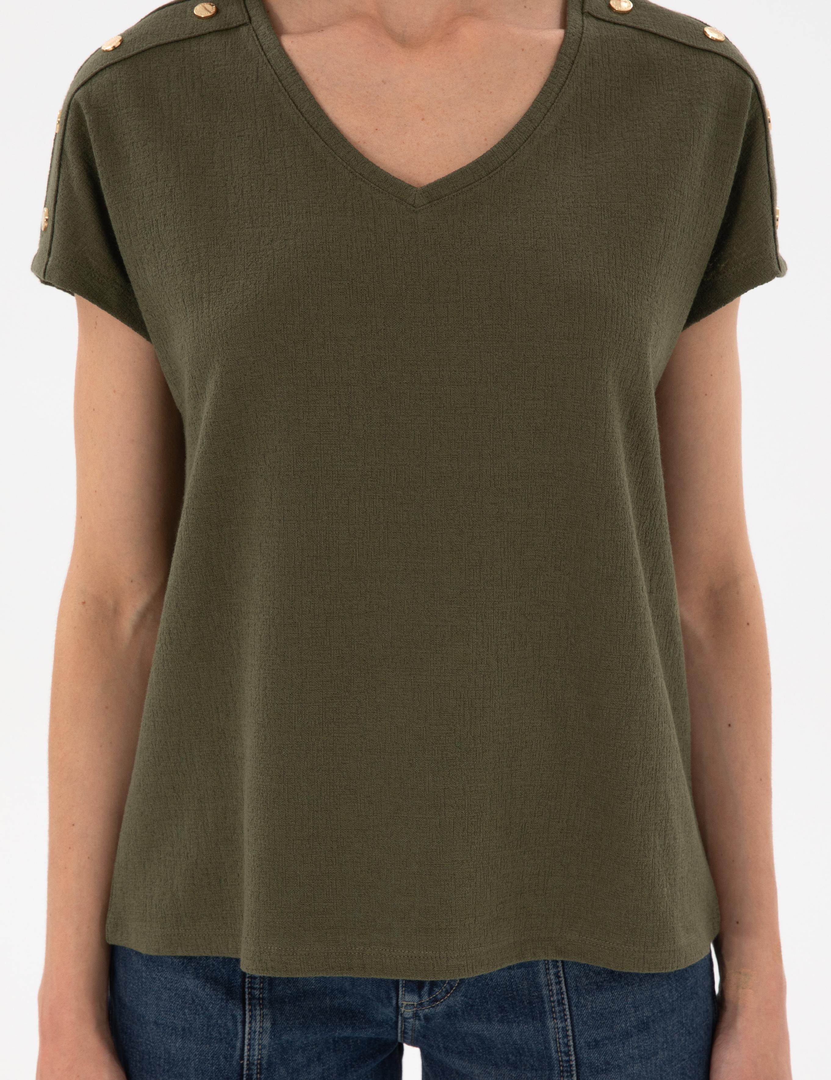 Haki Regular Fit Tişört