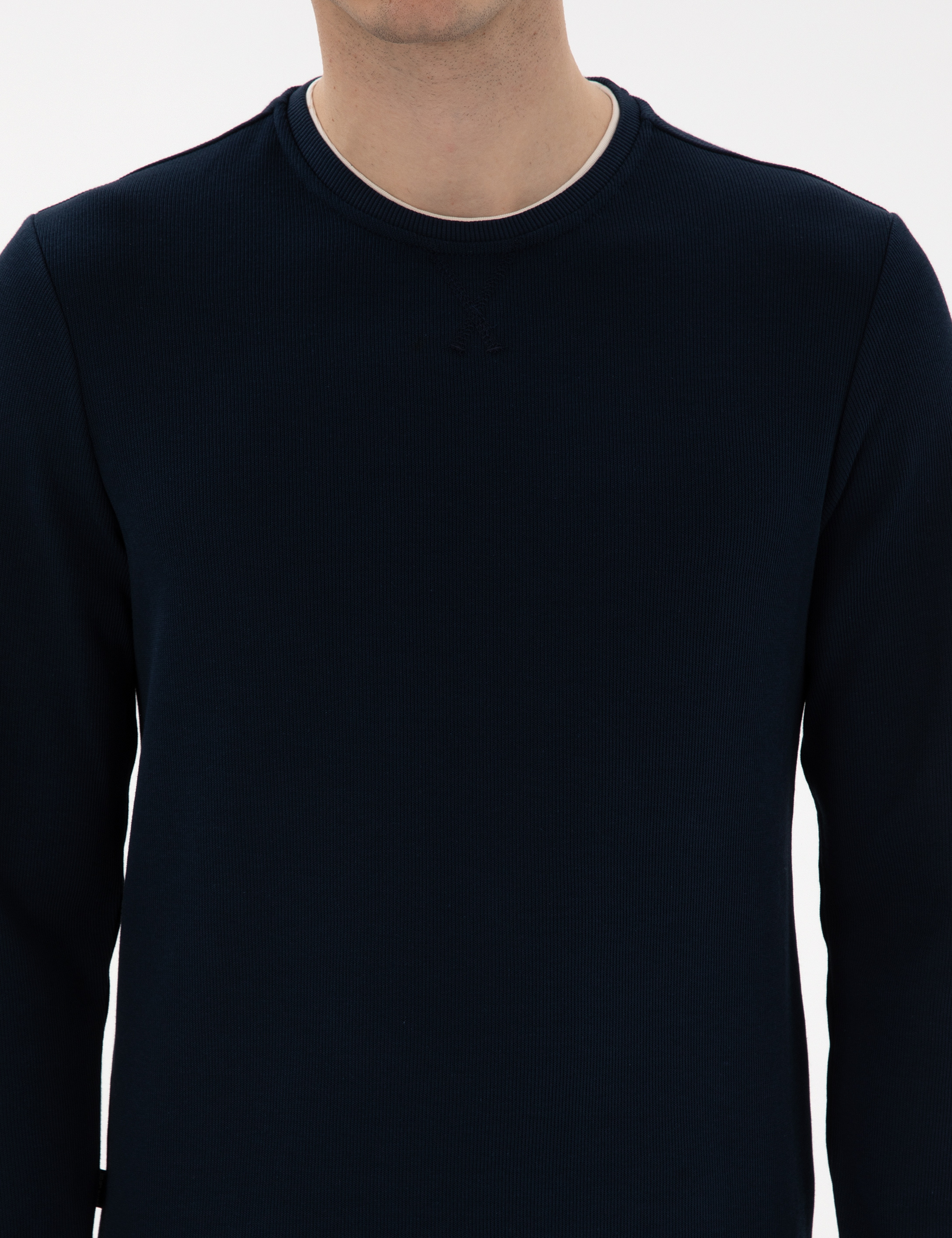Lacivert Regular Fit Sweatshirt - Image 6