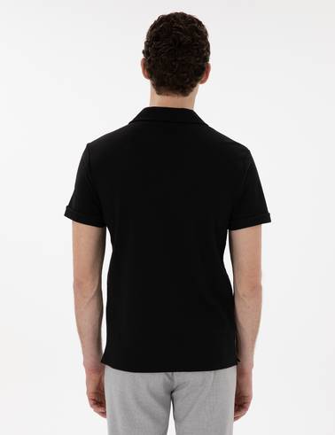 Siyah Slim Fit Tişört