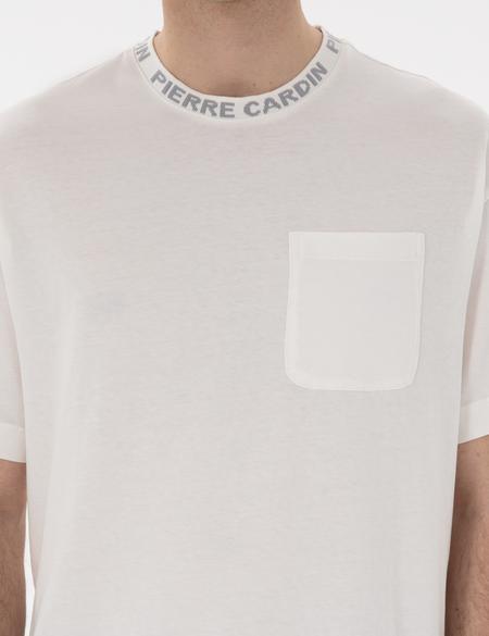 Ekru Comfort Fit Tişört - 50302540193