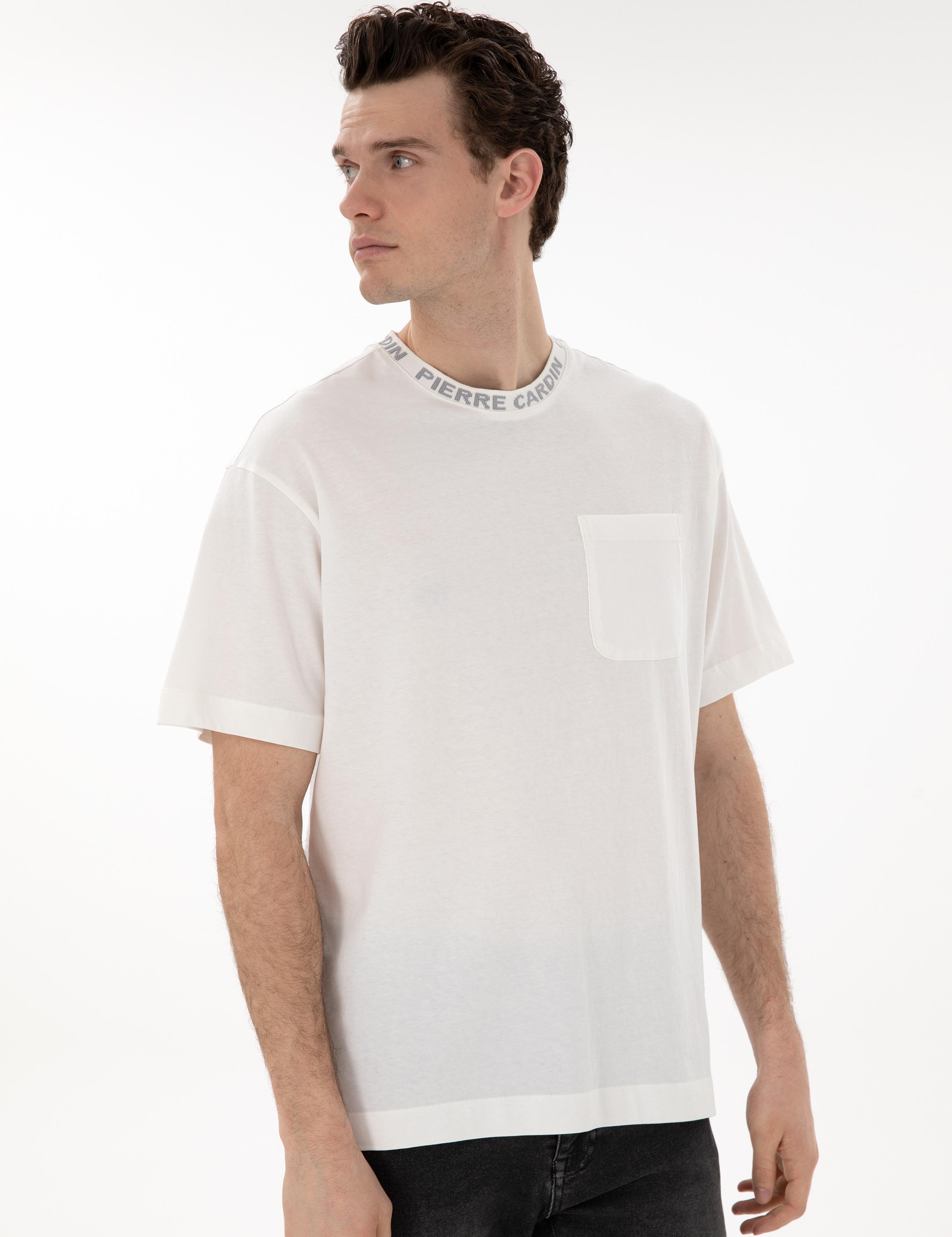 Ekru Comfort Fit Tişört