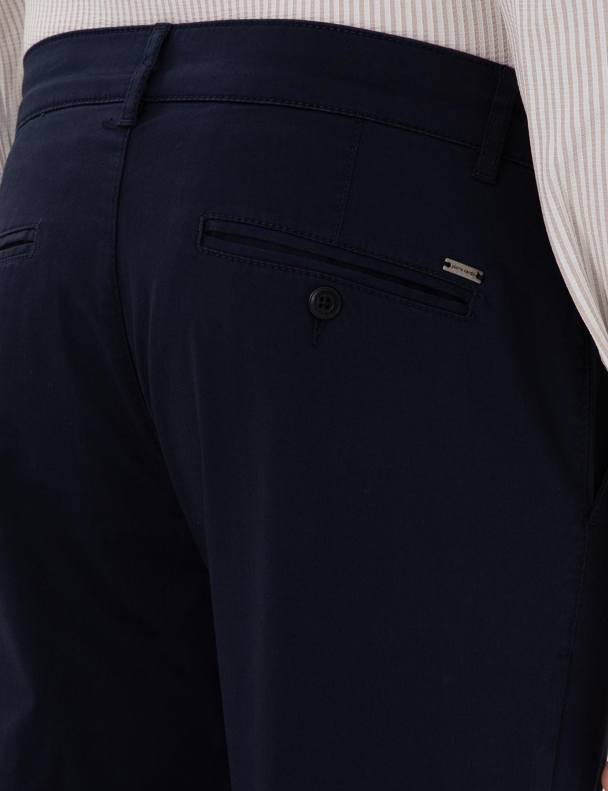 Lacivert Slim Fit Yazlık Kanvas Pantolon - 50305450263