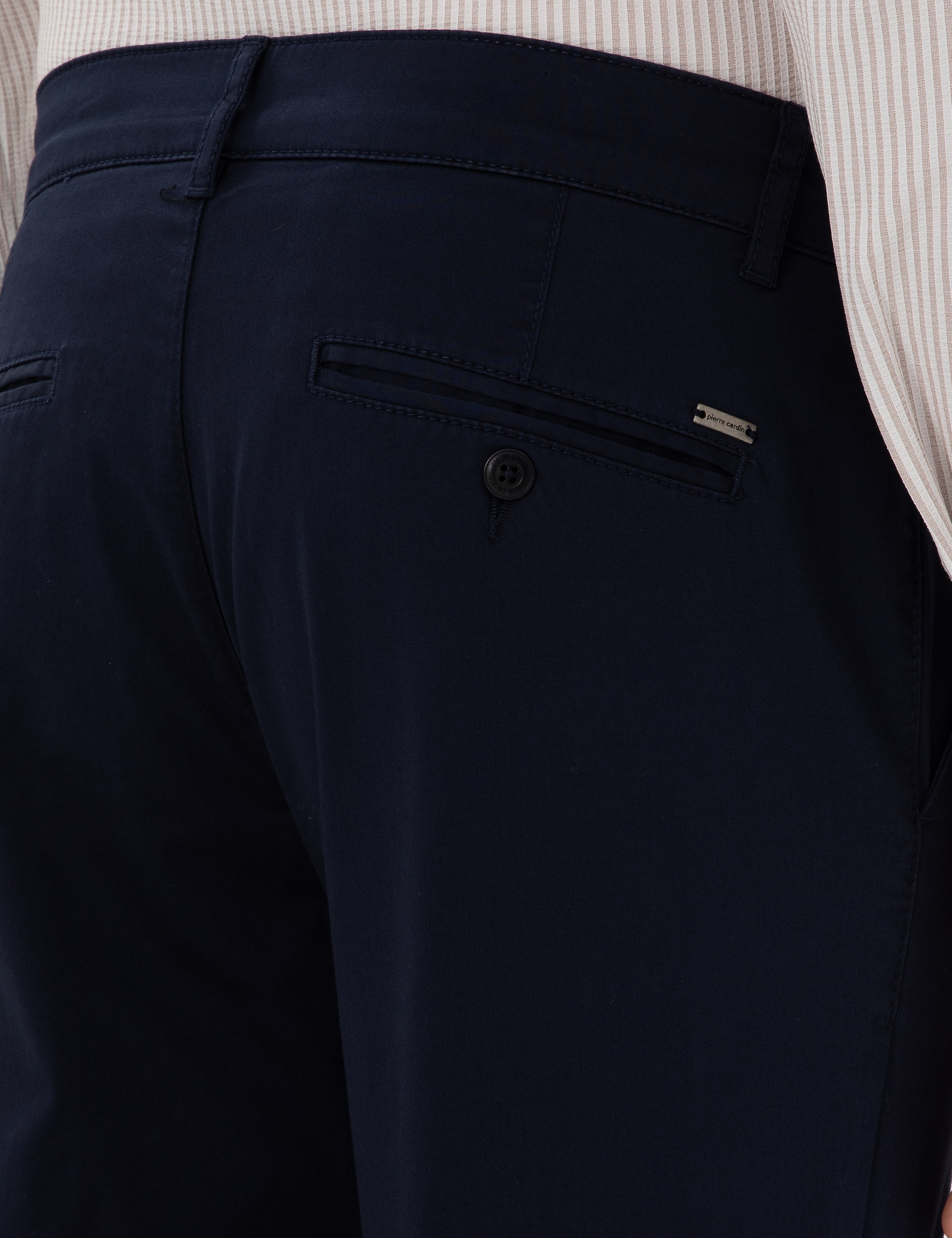 Lacivert Slim Fit Yazlık Kanvas Pantolon - Image 6