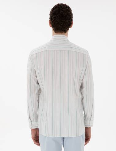 Mint Regular Fit Uzun Kollu Gömlek