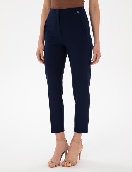 Lacivert Carrot Fit Kumaş Pantolon - 50299833013