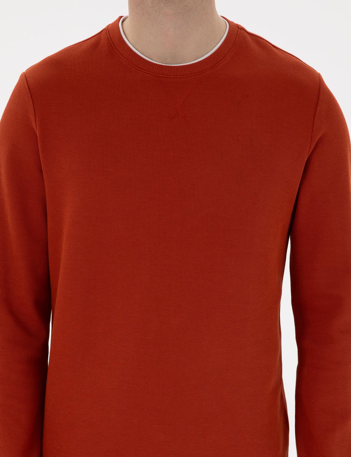 Kahverengi Regular Fit Sweatshirt - 50313298008