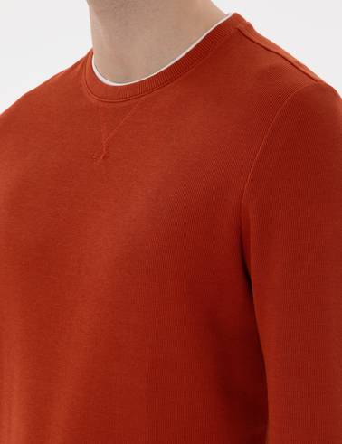 Kahverengi Regular Fit Sweatshirt