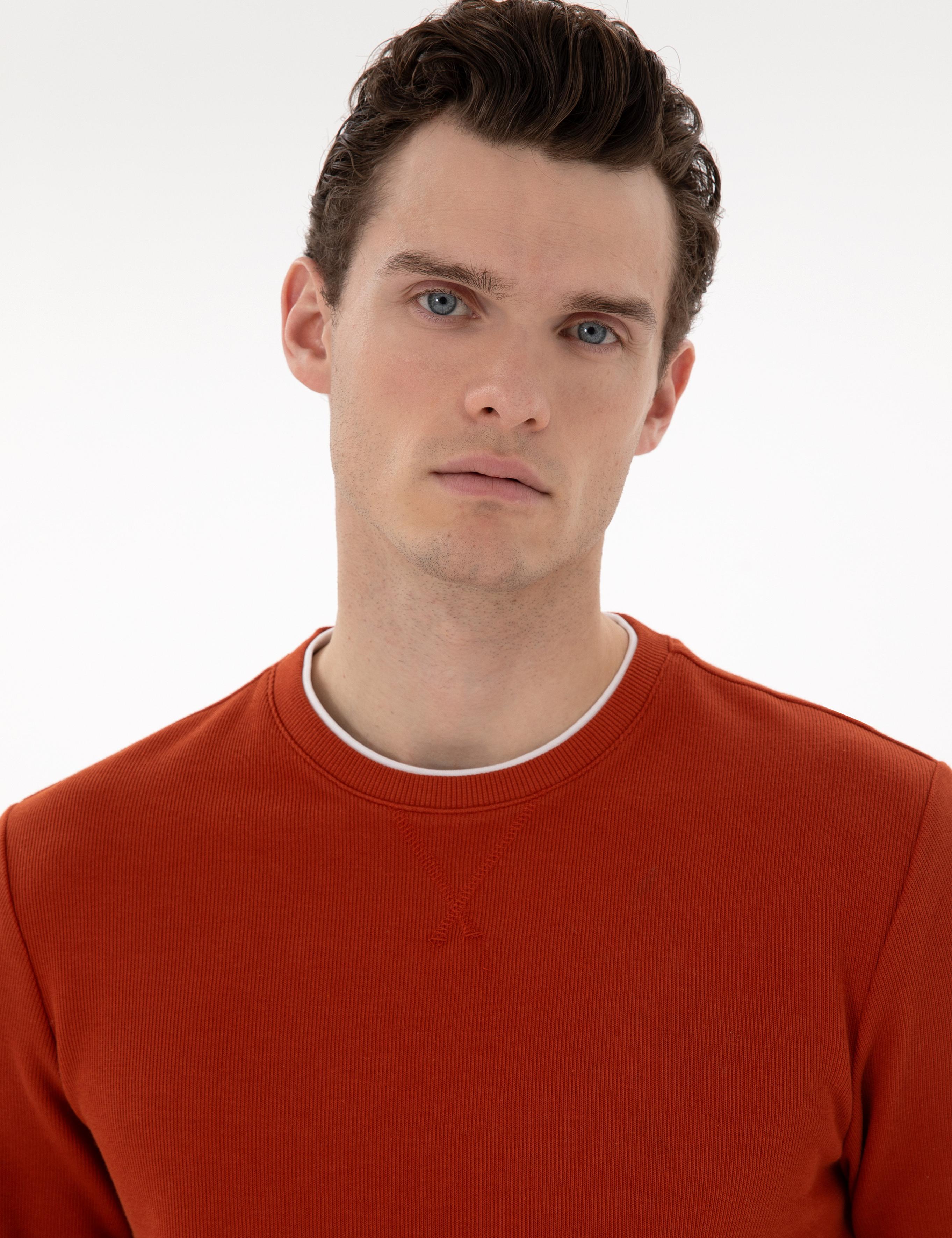 Kahverengi Regular Fit Sweatshirt