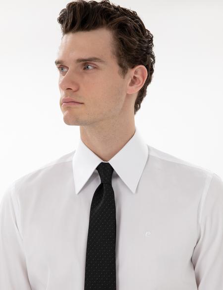 Beyaz Slim Fit Uzun Kollu Gömlek - 50307951009