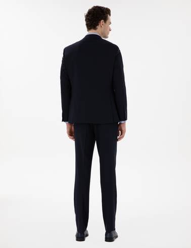 Lacivert Slim Fit Takım Elbise