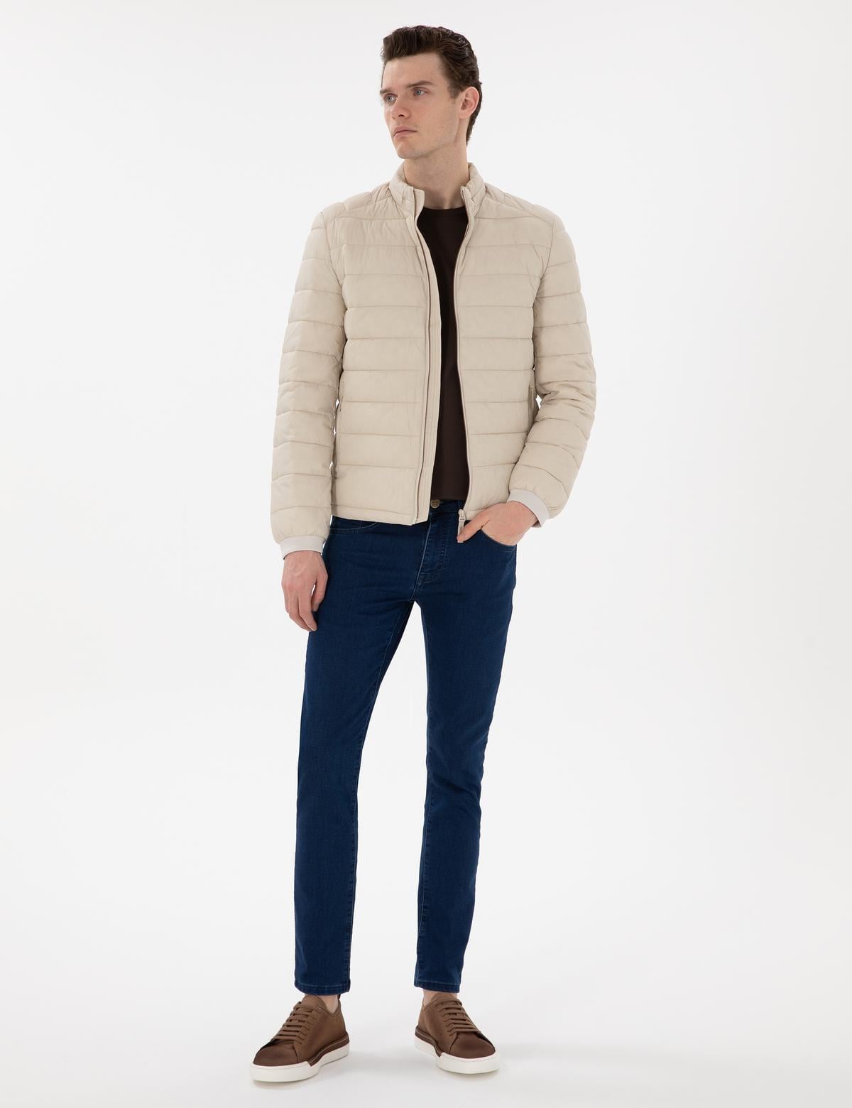 Taş Cropped Slim Mont - 50302527105