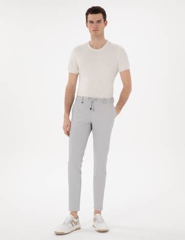 Gri Klasik Jogger Pantolon