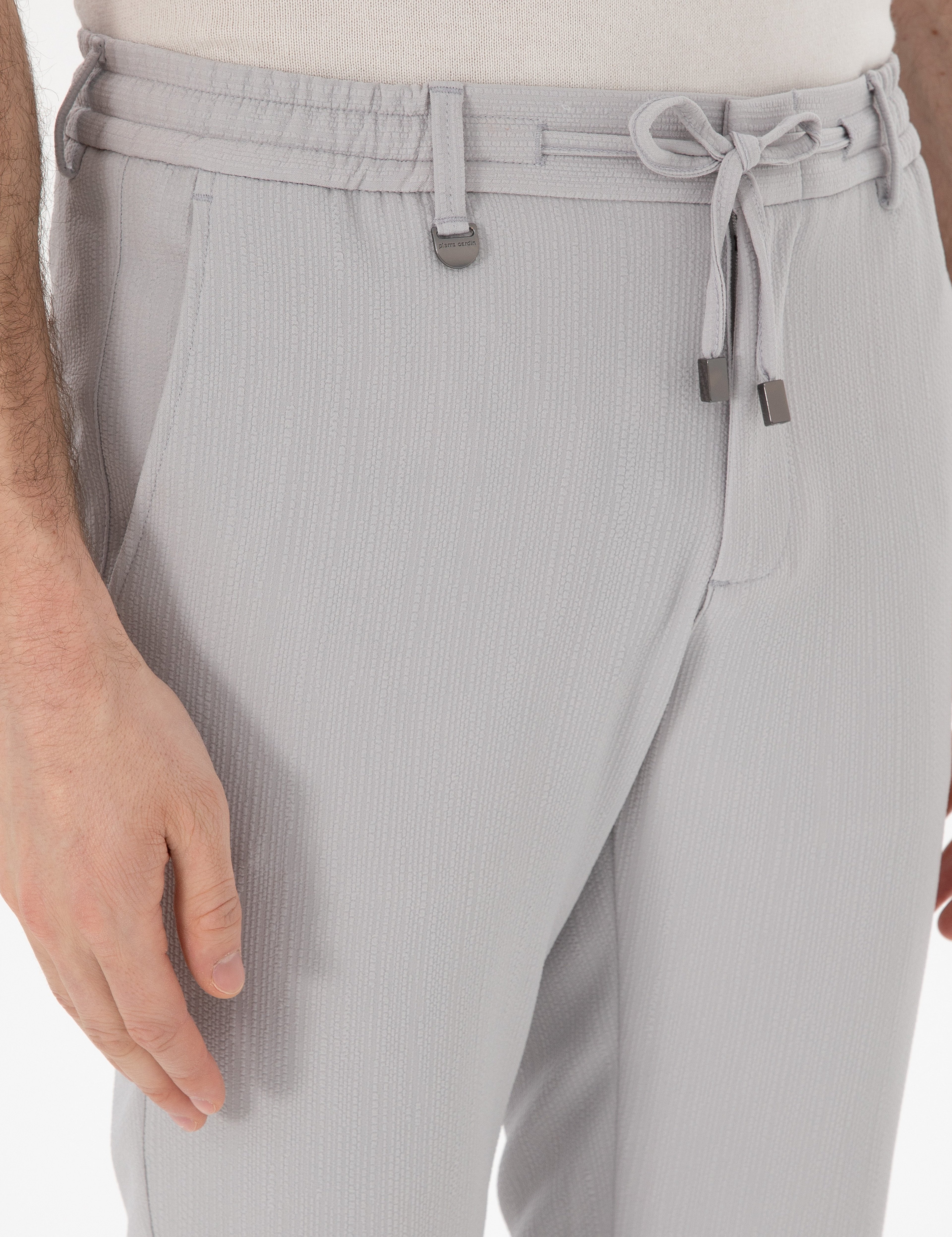 Gri Klasik Jogger Pantolon
