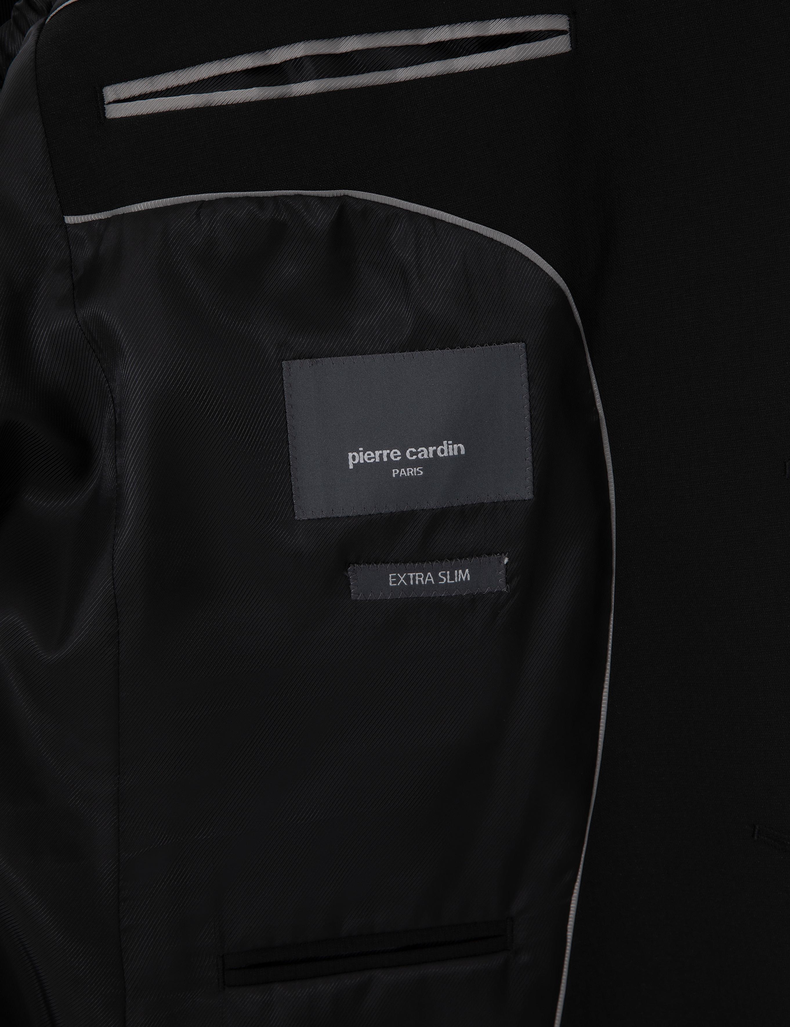 Siyah Ex. Slim Fit Yelekli Takım Elbise