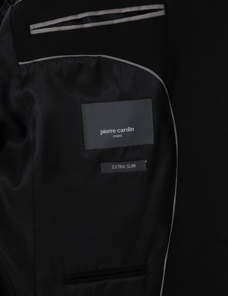 Siyah Ex. Slim Fit Yelekli Takım Elbise - 50304115011