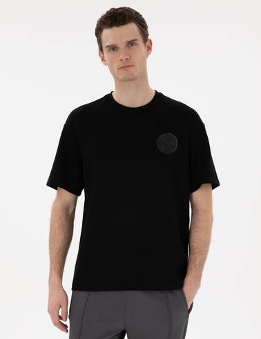 Siyah Comfort Fit Tişört