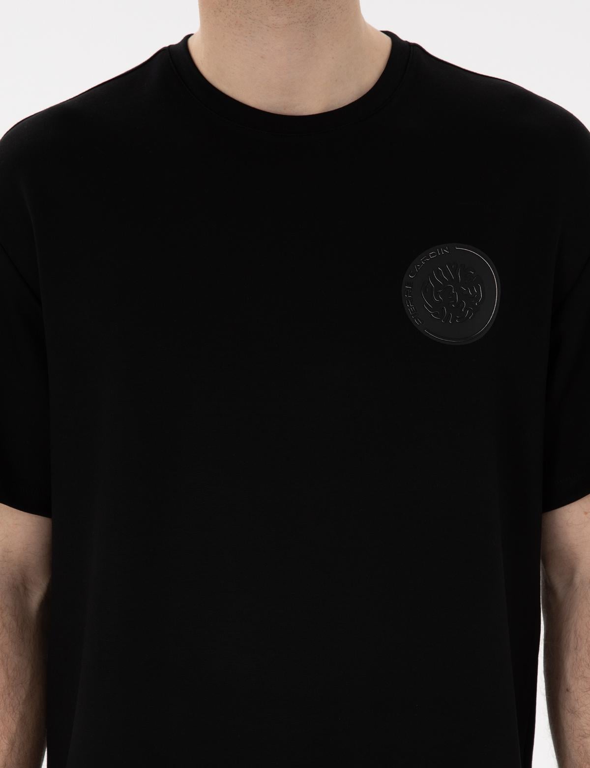 Siyah Comfort Fit Tişört - 50302578042