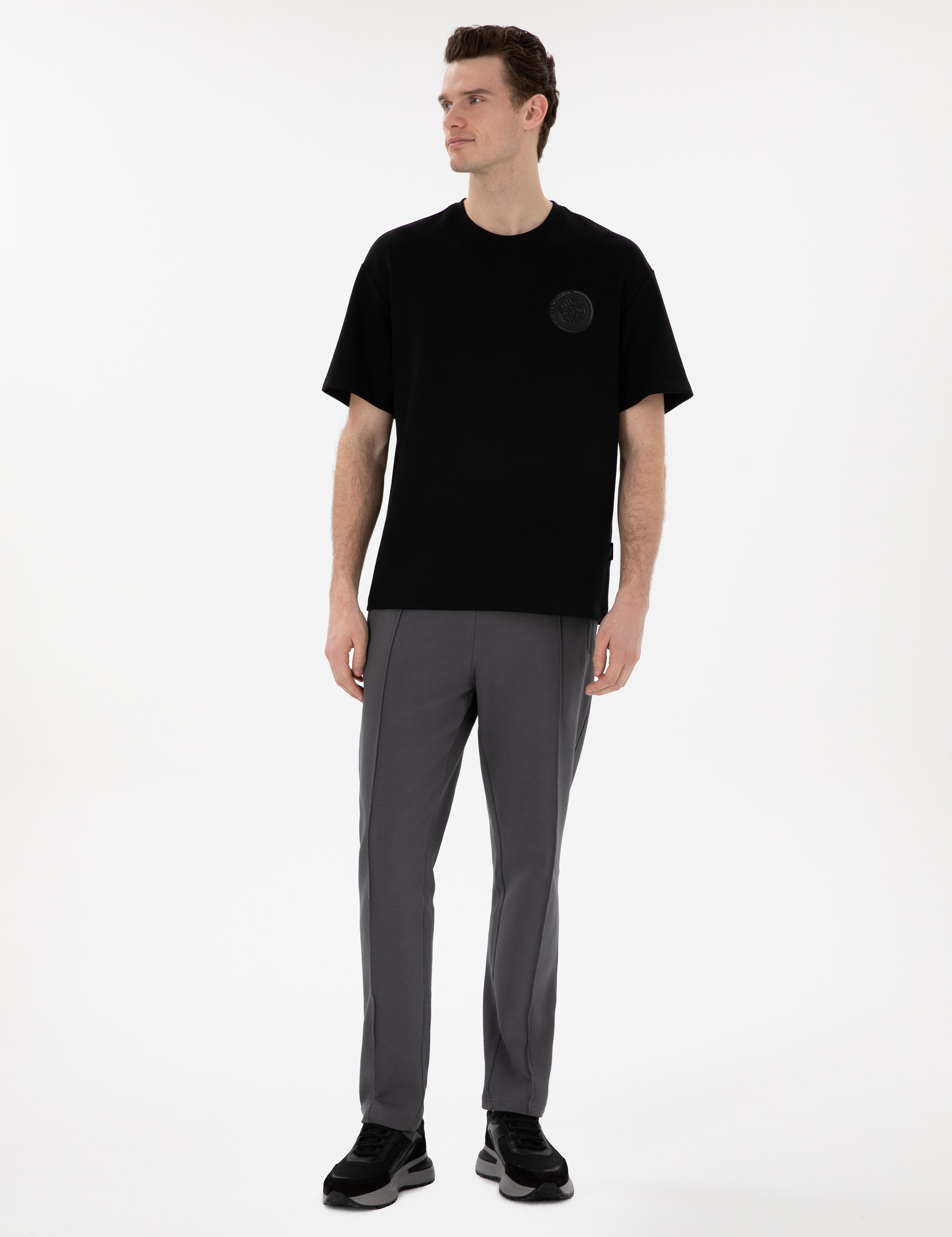 Siyah Comfort Fit Tişört