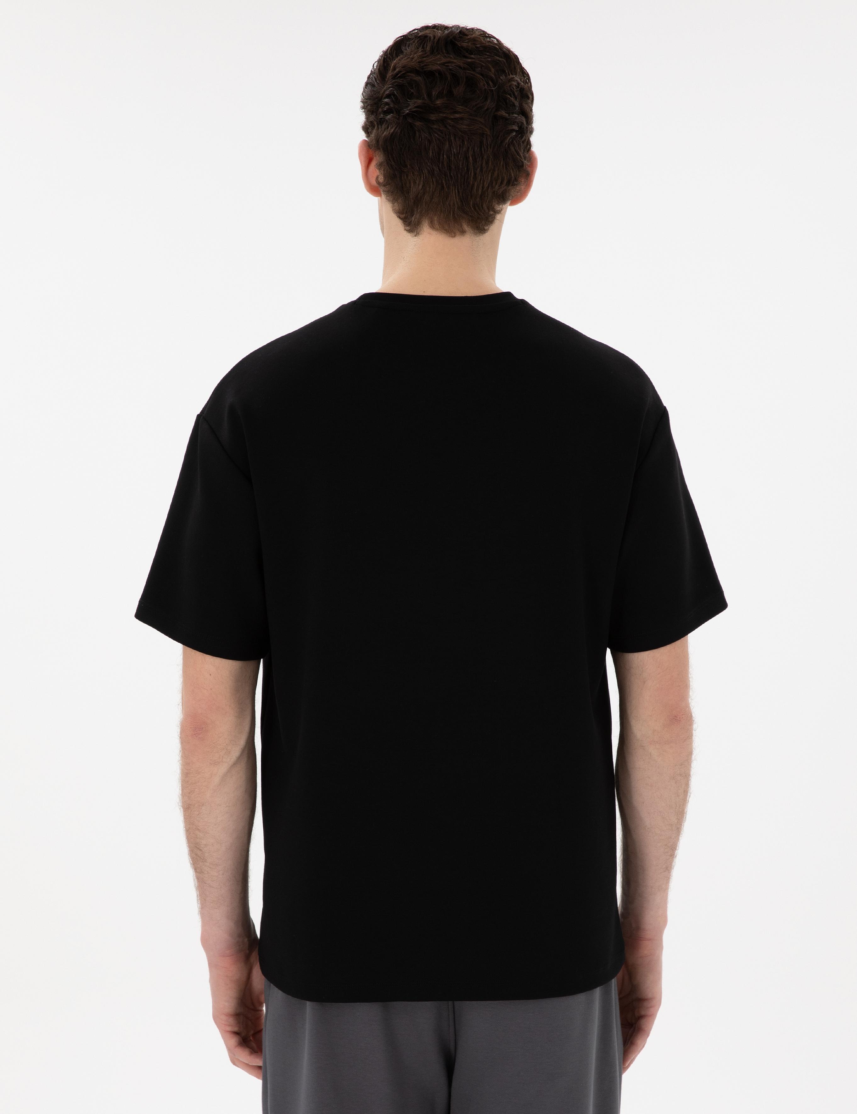 Siyah Comfort Fit Tişört