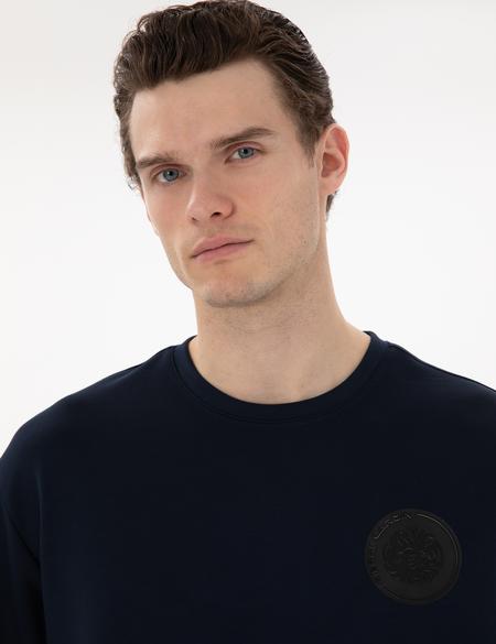 Lacivert Comfort Fit Tişört - 50302578046