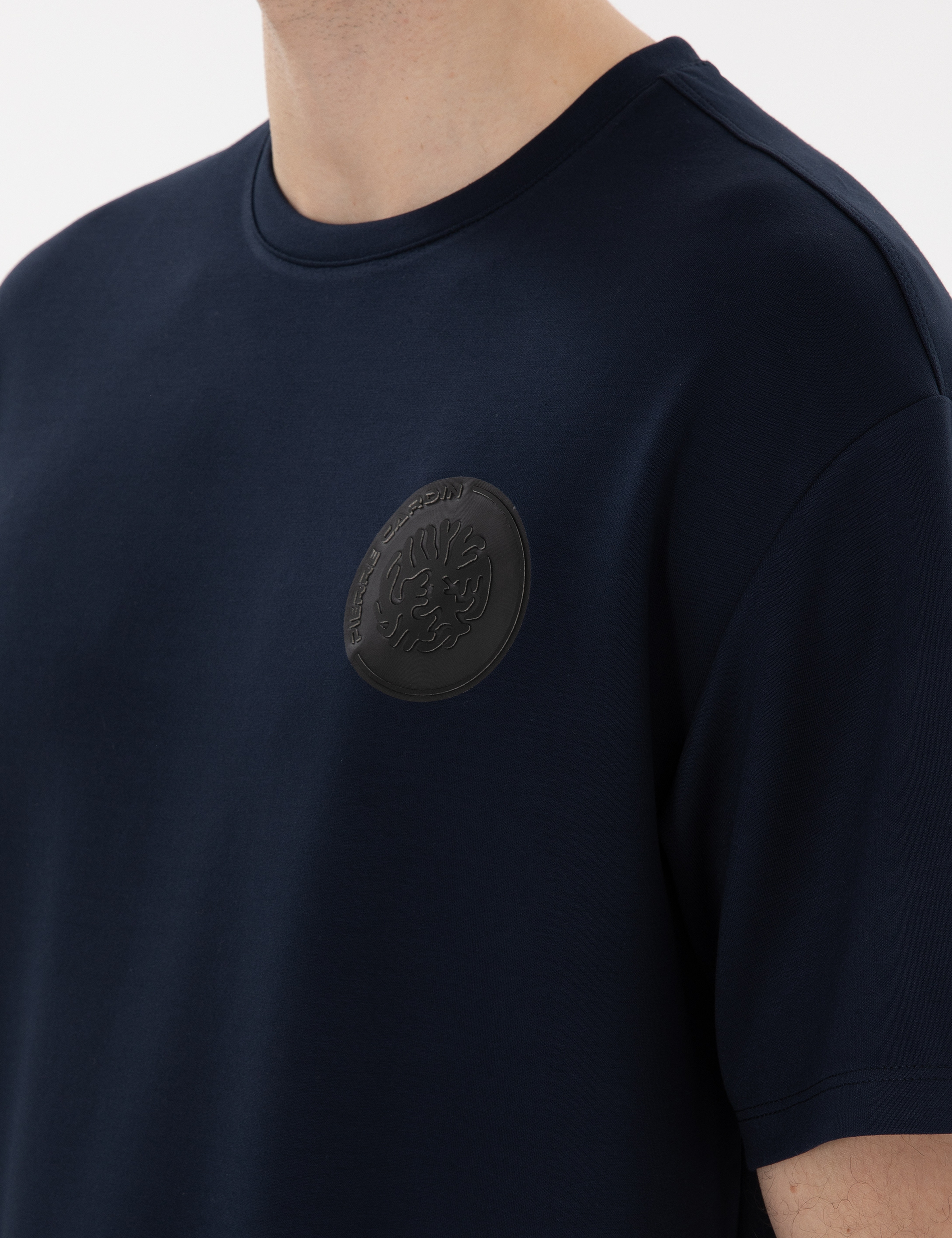 Lacivert Comfort Fit Tişört - Image 7