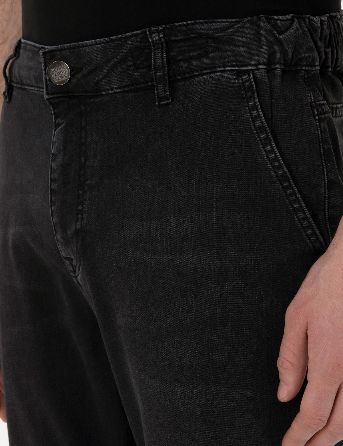 Koyu Gri Carrot Fit Jean Pantolon - 50302685041