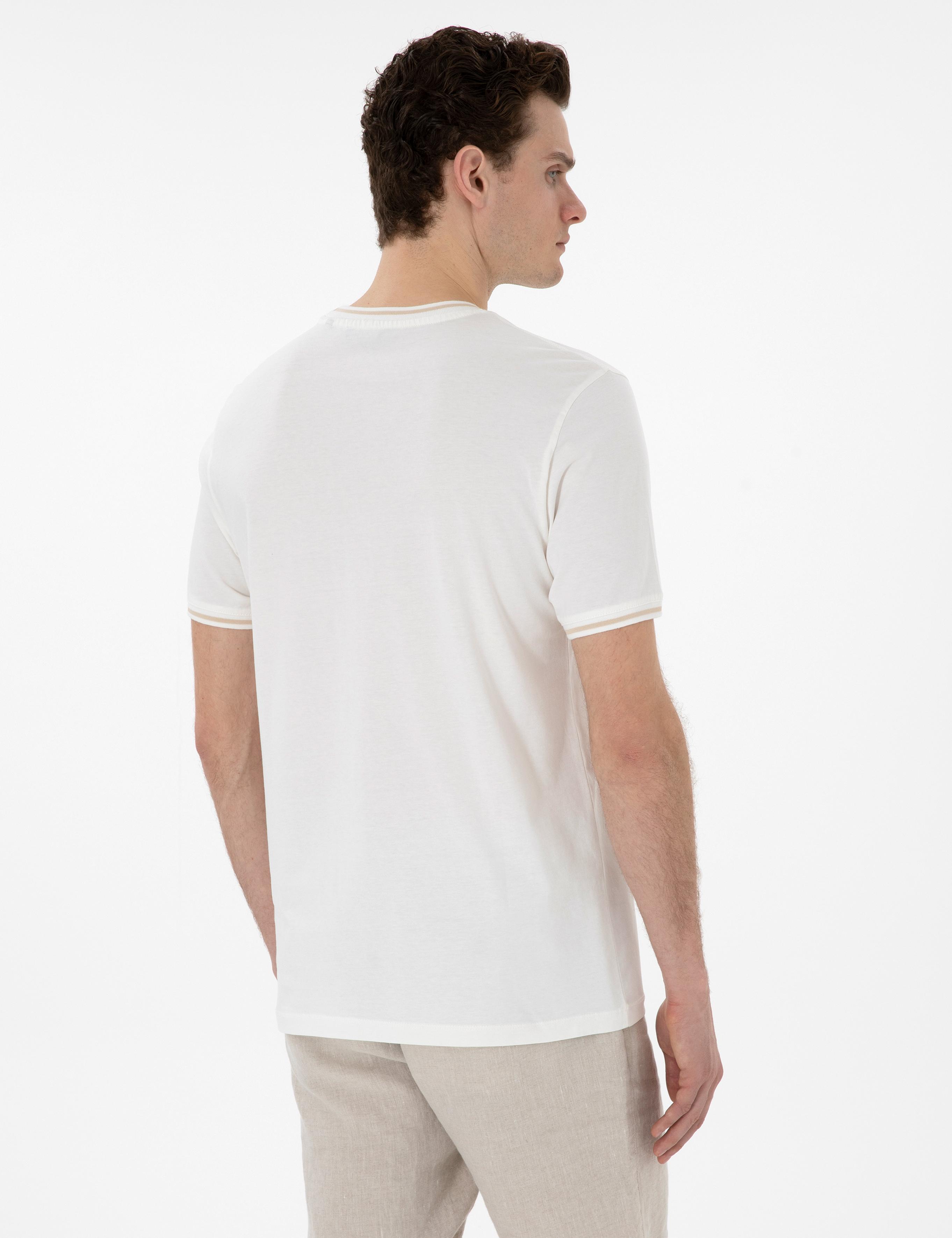 Ekru Regular Fit Tişört