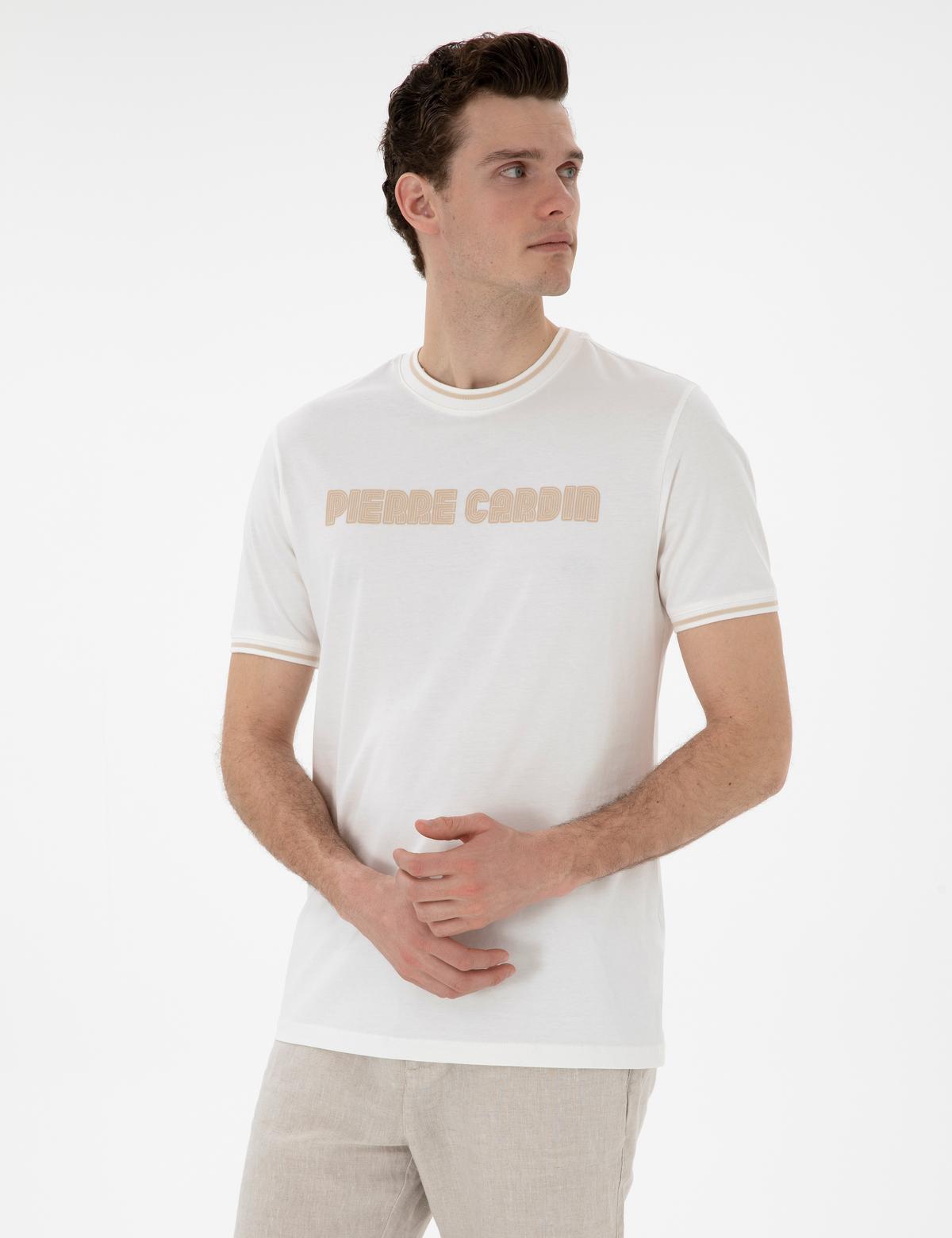 Ekru Regular Fit Tişört