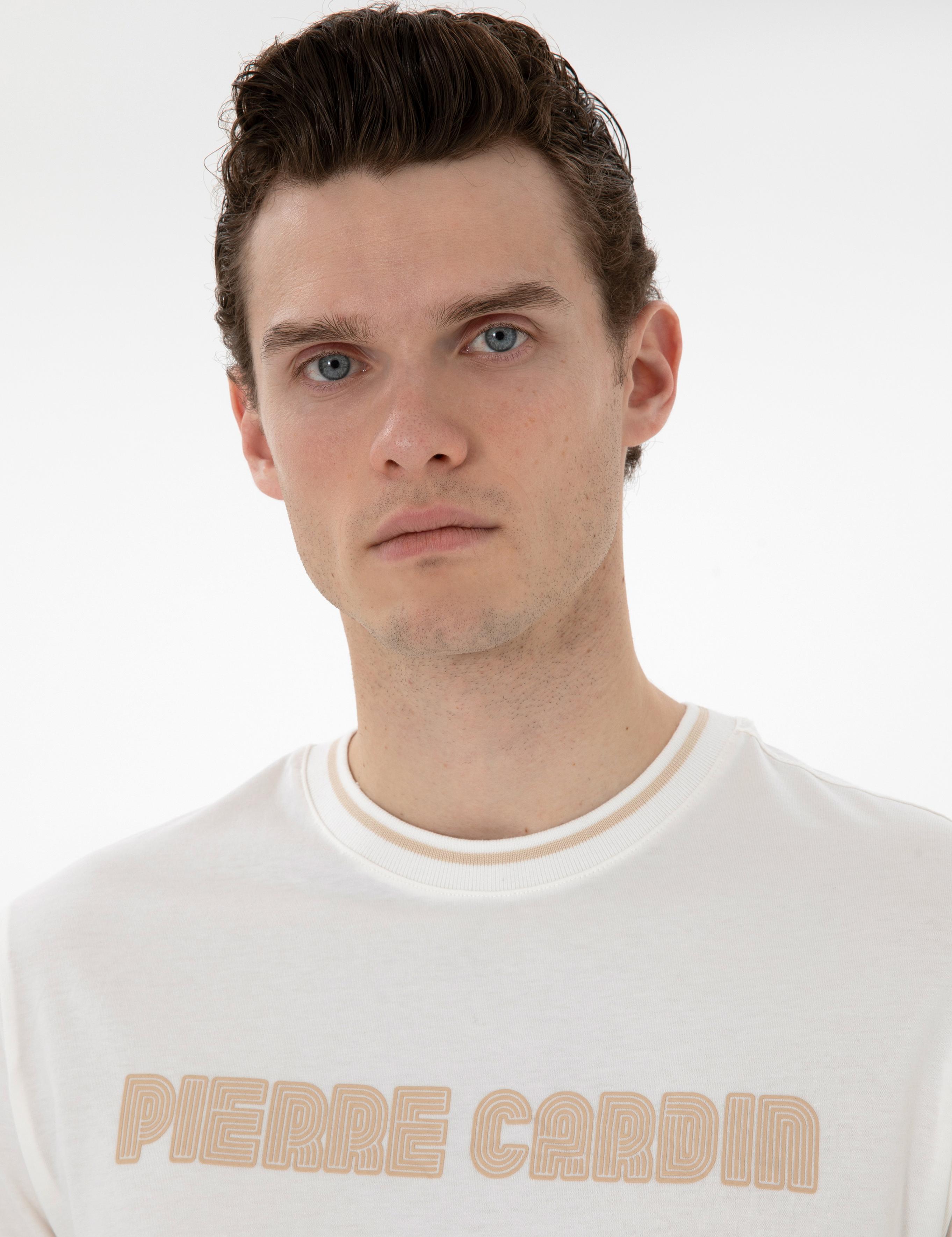 Ekru Regular Fit Tişört