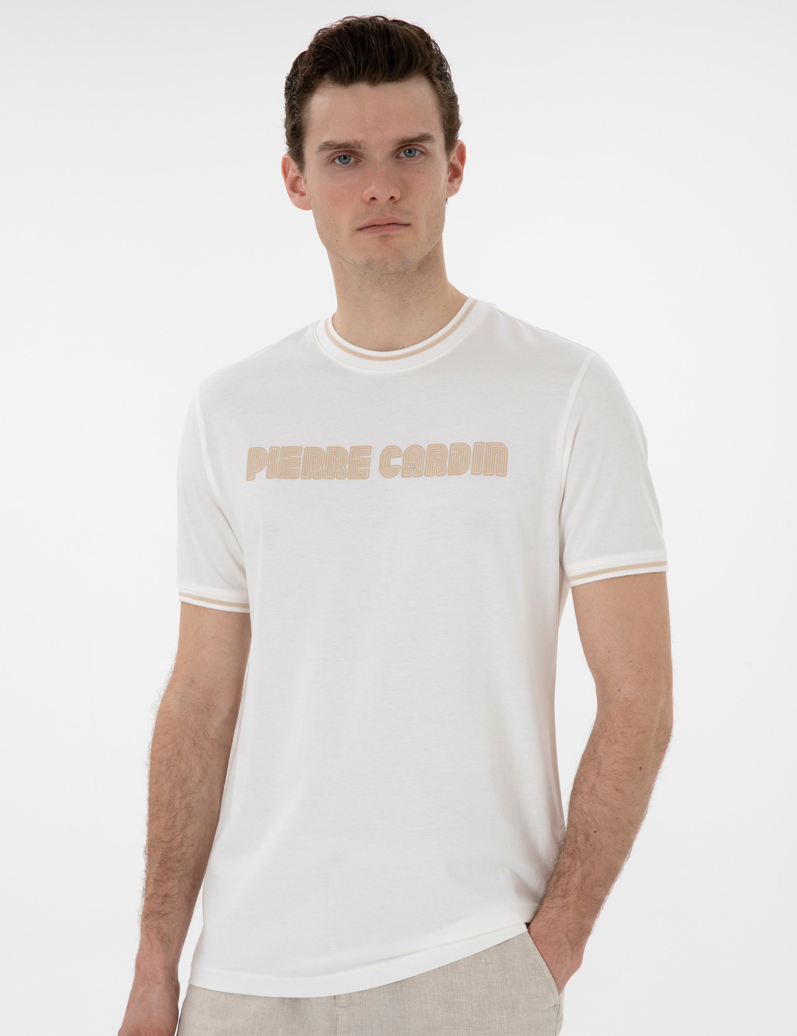 Ekru Regular Fit Tişört