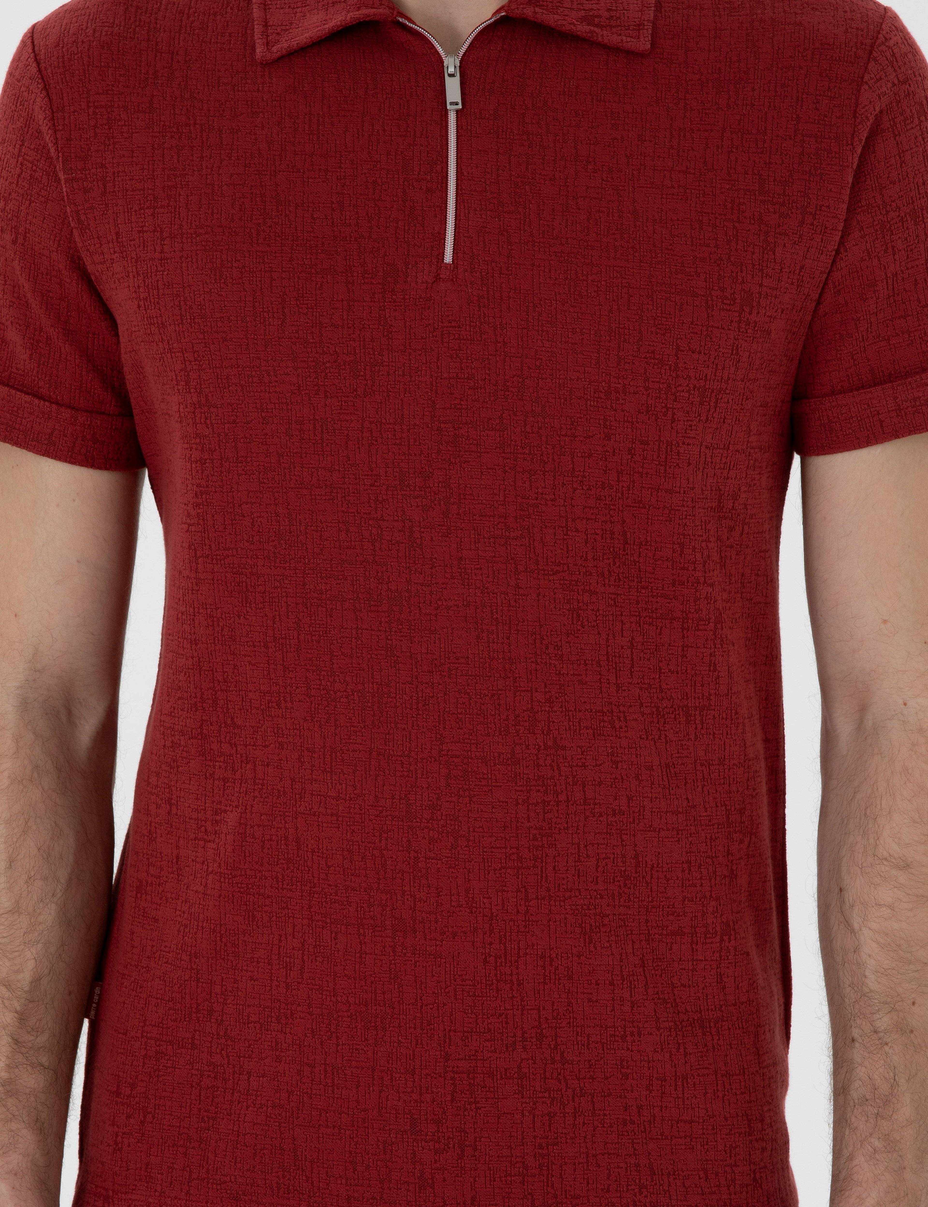Nar Çiçeği Slim Fit Tişört