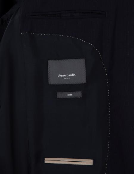 Lacivert Slim Fit Yün Takım Elbise - 50302352011