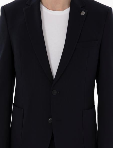 Lacivert Ex. Slim Fit Takım Elbise - 50306345041