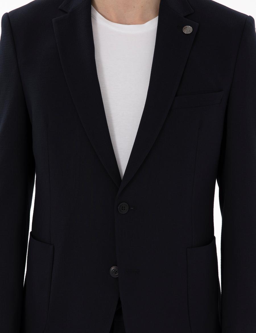 Lacivert Ex. Slim Fit Takım Elbise