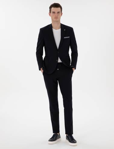 Lacivert Ex. Slim Fit Takım Elbise