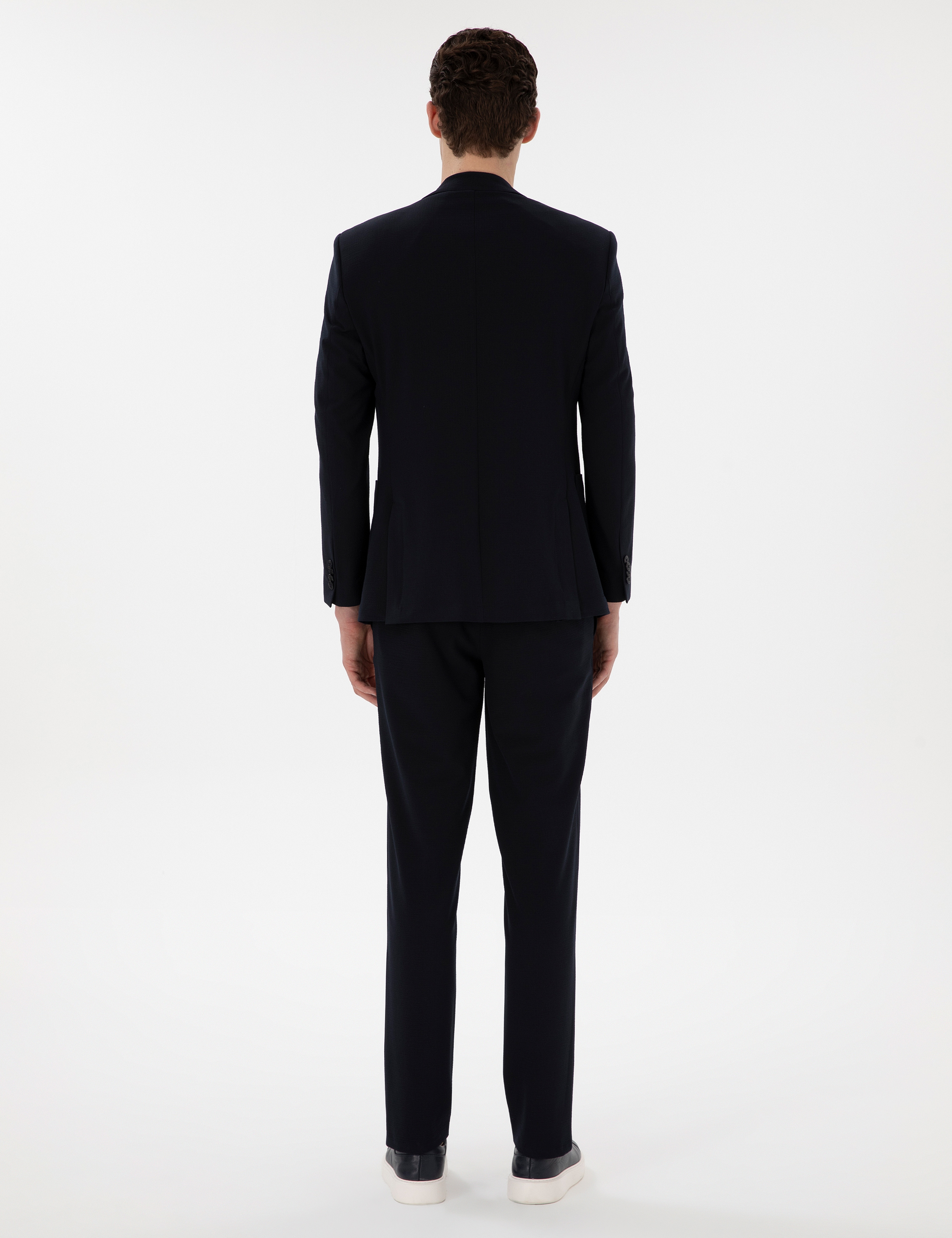 Lacivert Extra Slim Fit Takım Elbise - Image 5