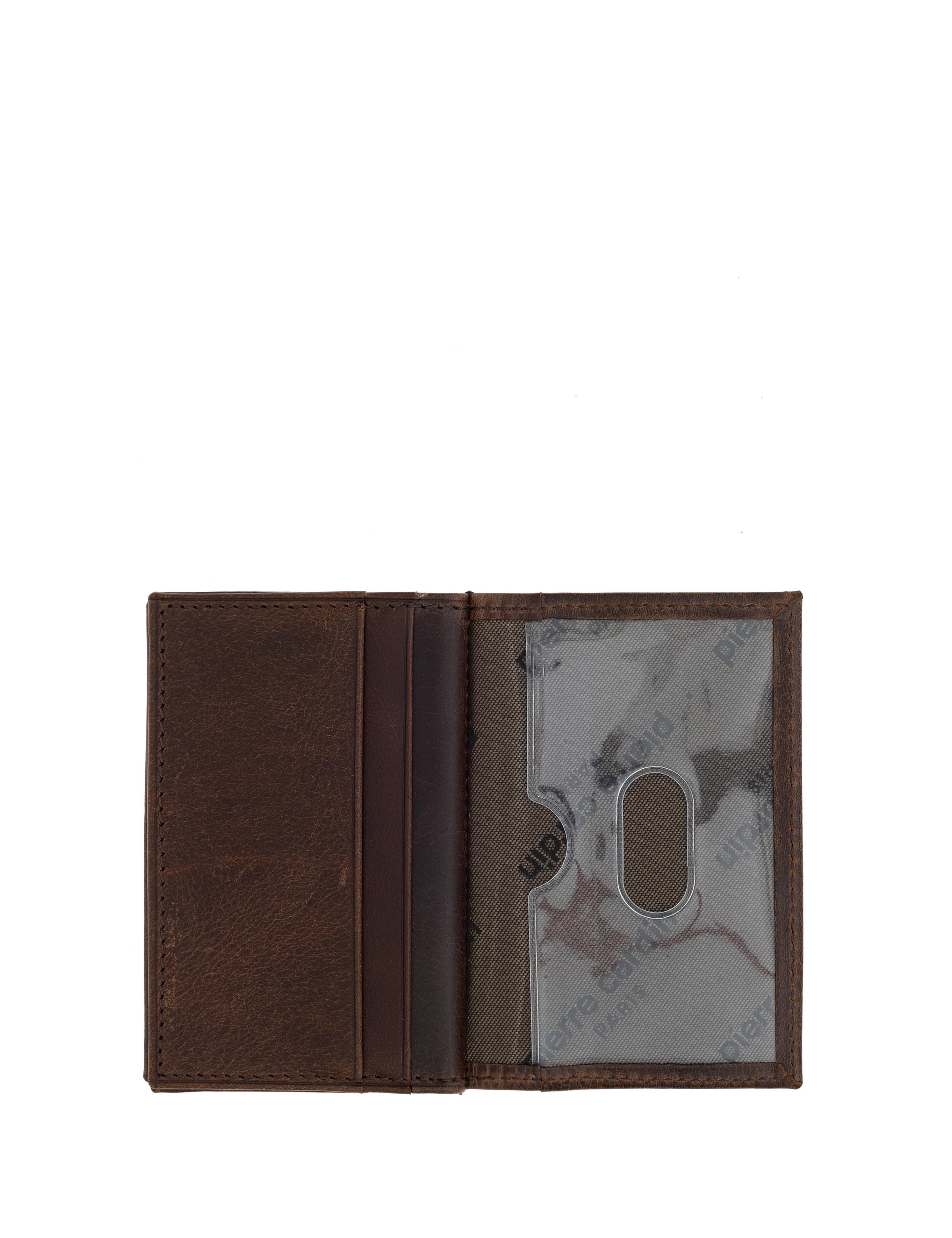 Erkek Kahverengi Deri Kartlık