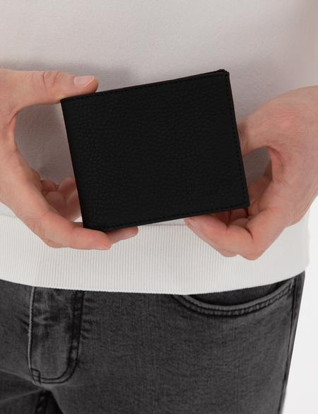 Erkek Siyah Deri Cüzdan - 50312992002