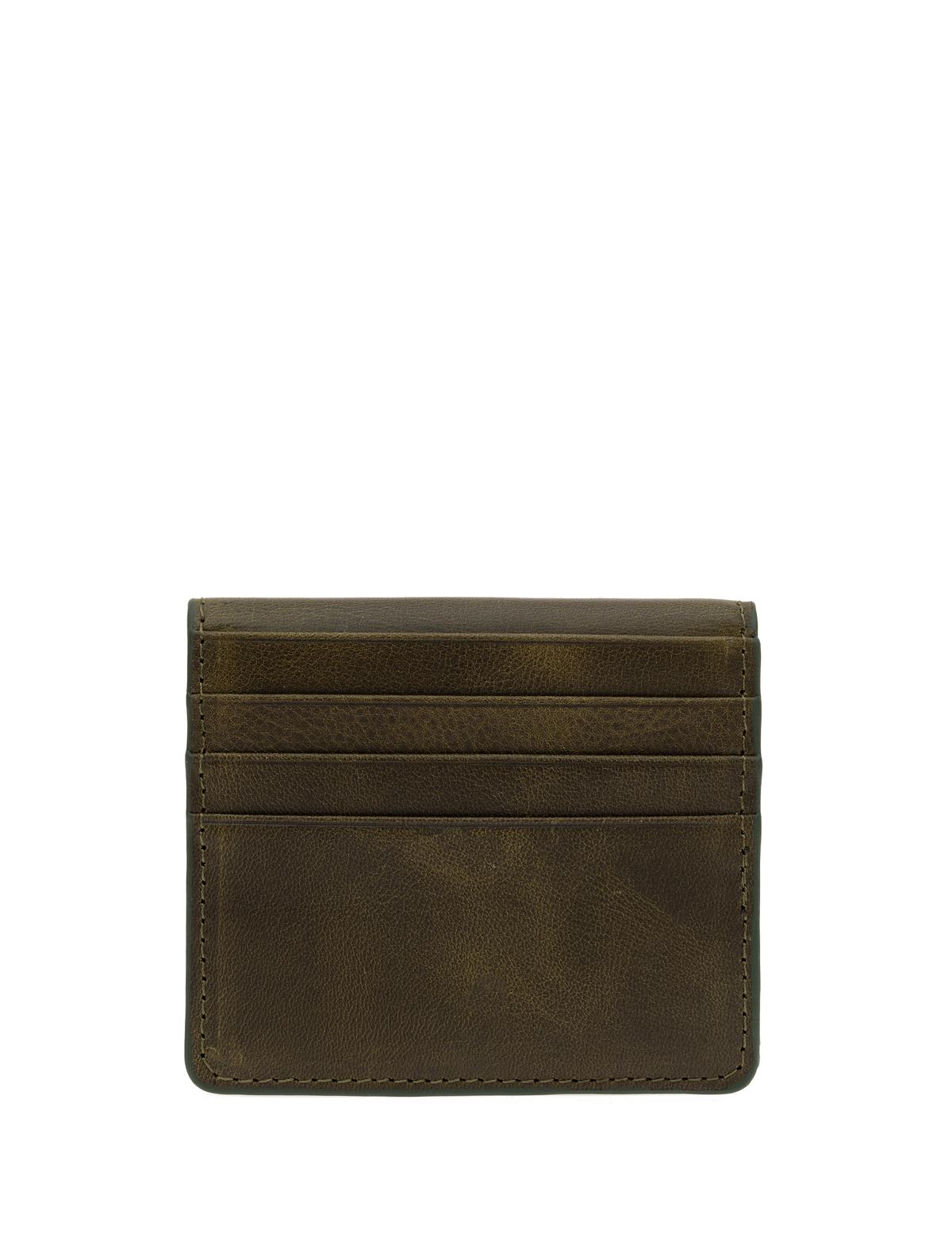 Erkek Haki Deri Cüzdan - 50313006001