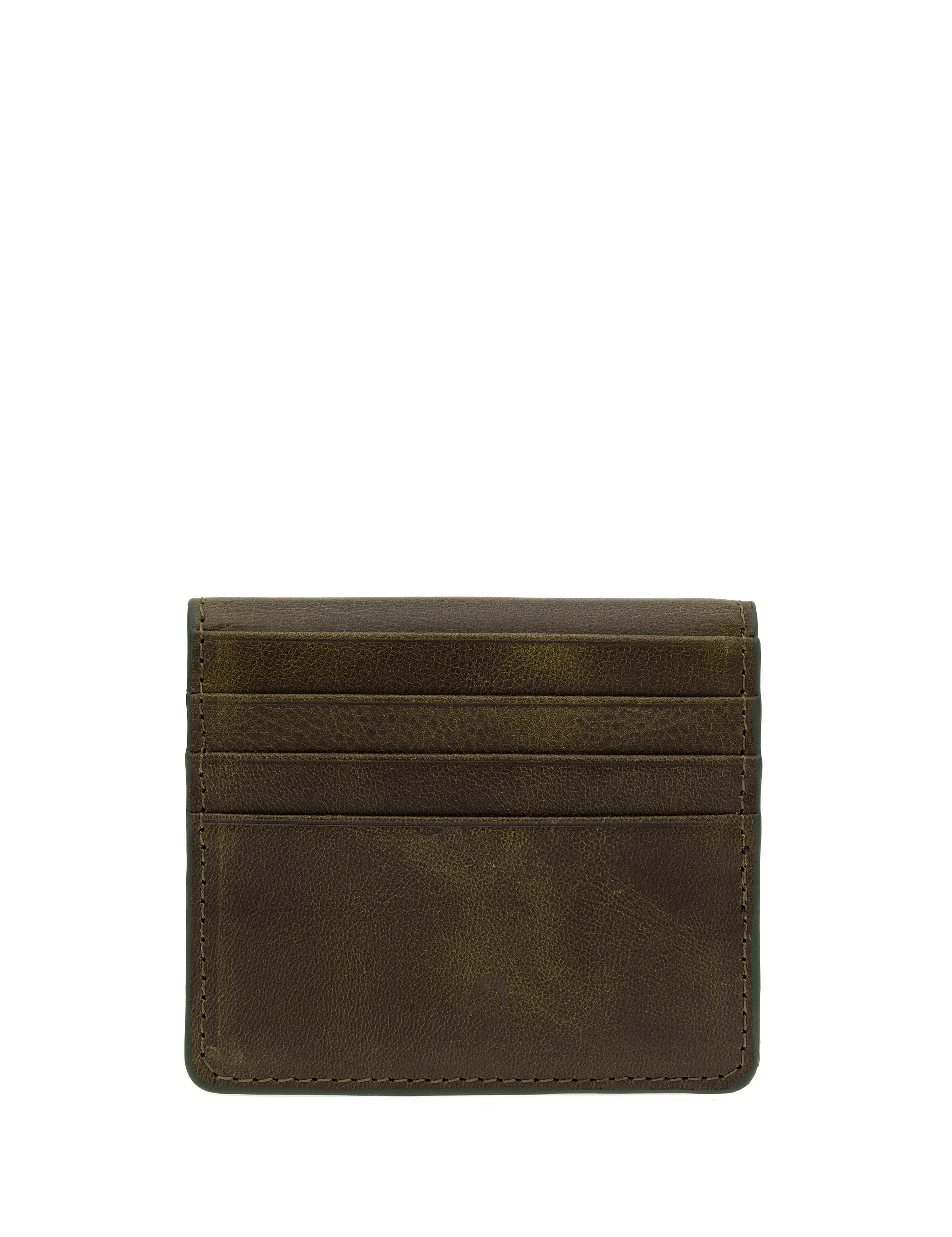 Erkek Haki Deri Cüzdan
