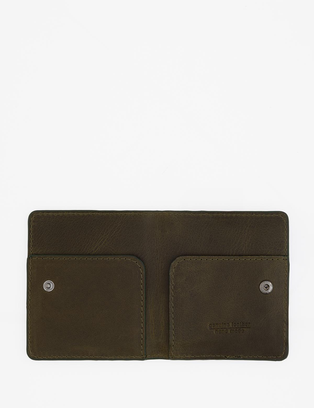 Erkek Haki Deri Cüzdan - 50313006001