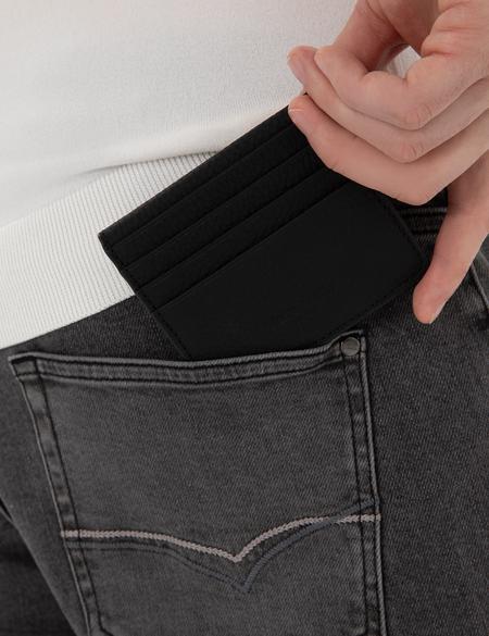 Erkek Siyah Deri Cüzdan - 50313006003