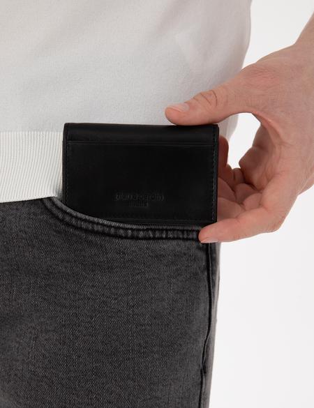 Erkek Siyah Deri Kartlık - 50313001002