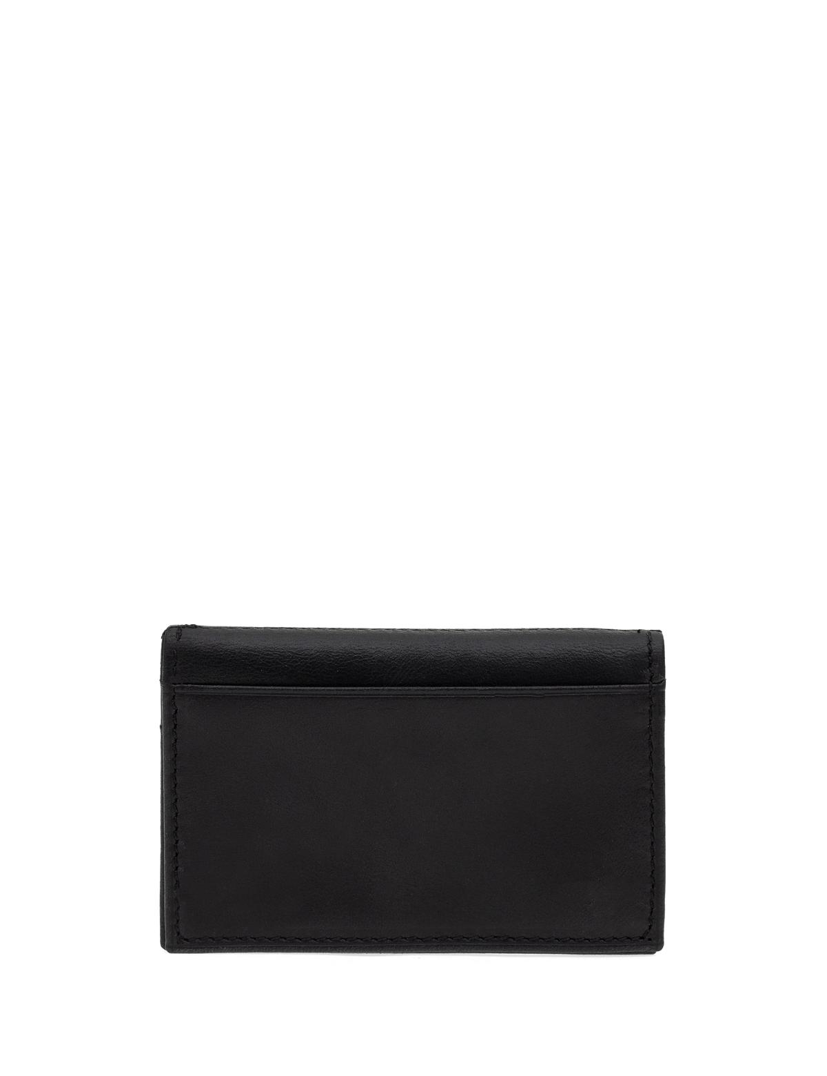 Erkek Siyah Deri Kartlık - 50313001002