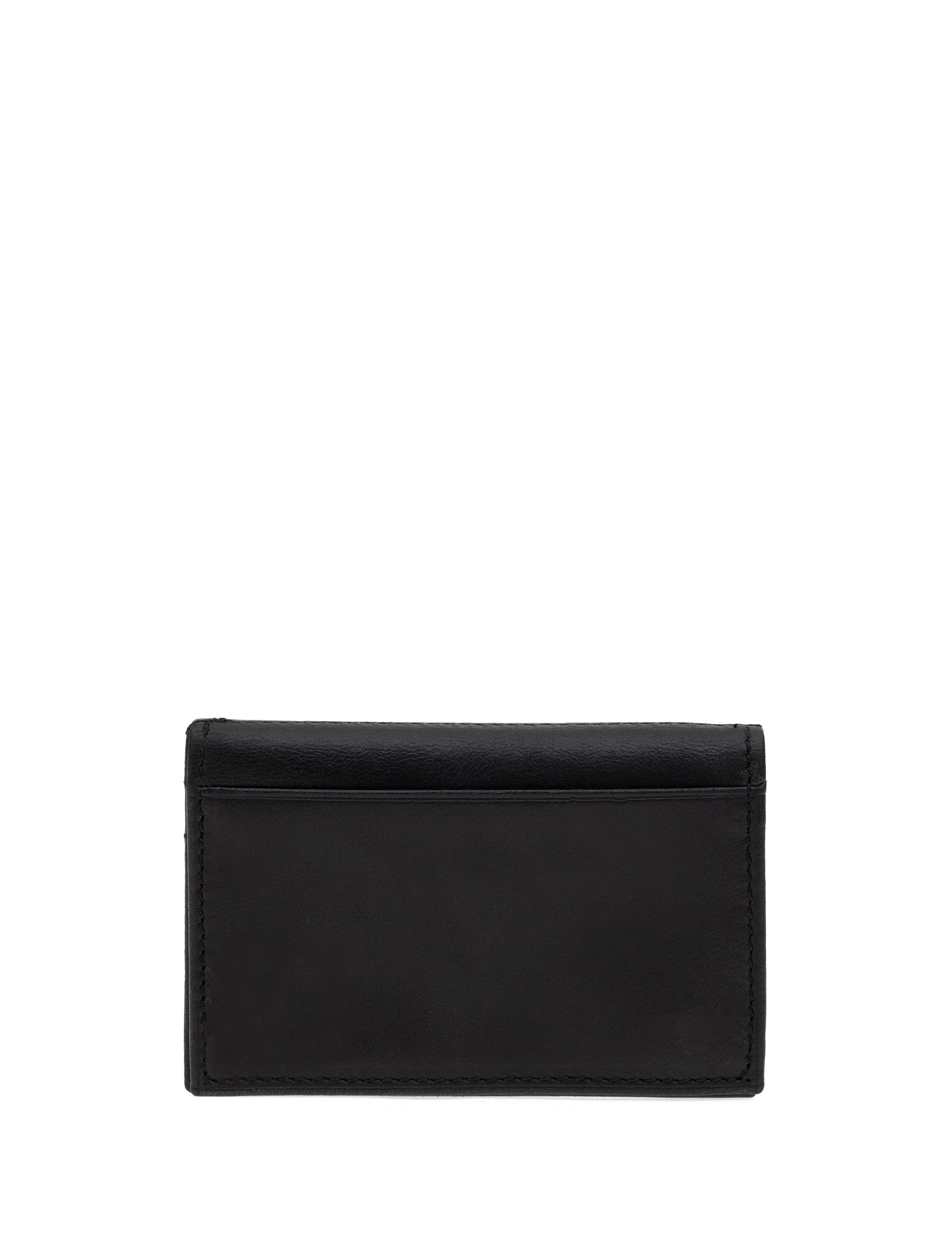 Erkek Siyah Deri Kartlık