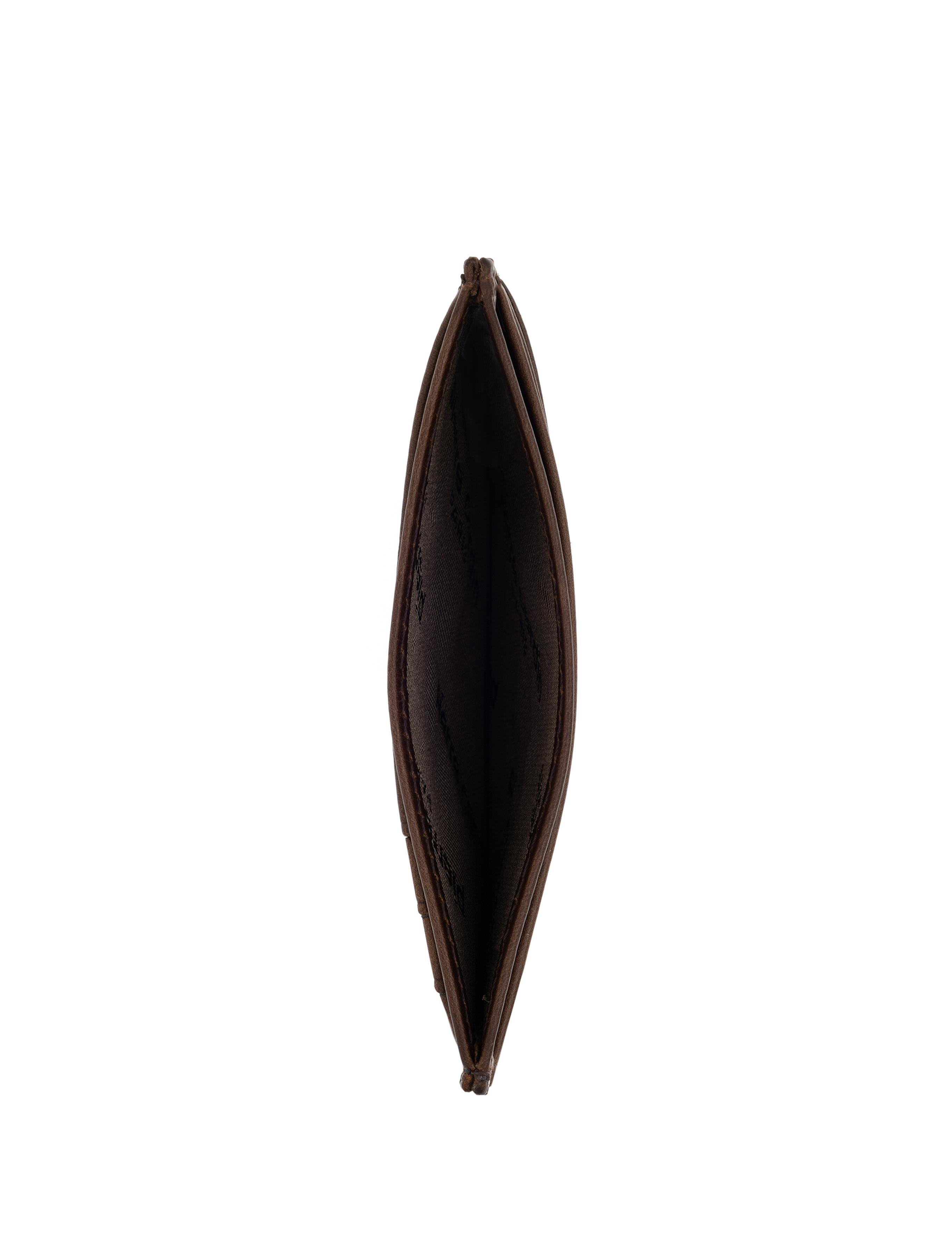 Erkek Kahverengi Deri Kartlık