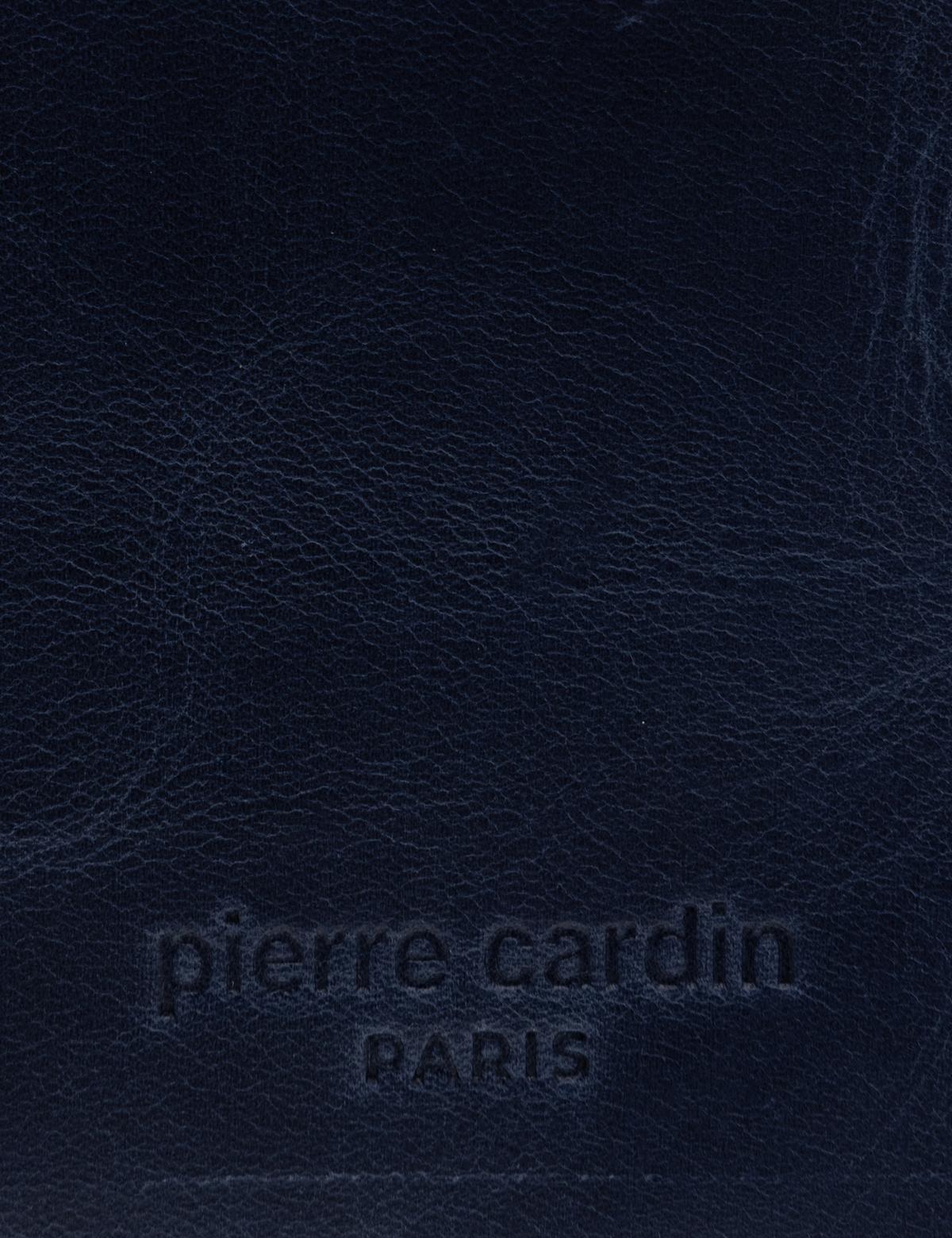 Erkek Lacivert Deri Kartlık - 50312999003