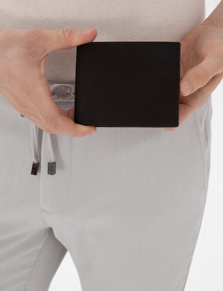 Erkek Kahverengi Deri Cüzdan - 50312992001