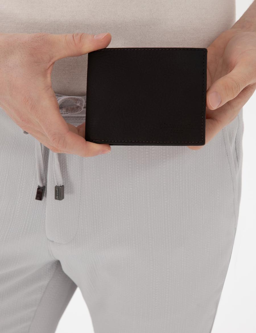 Erkek Kahverengi Deri Cüzdan