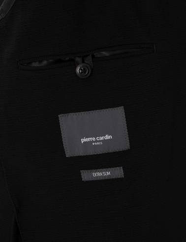 Siyah Extra Slim Fit Takım Elbise
